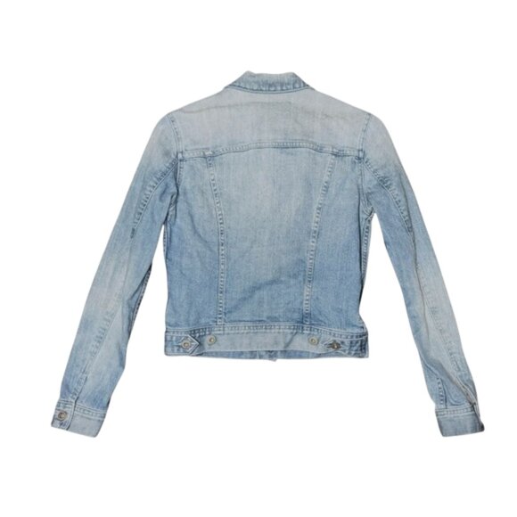 AG Adriano Goldschmied Robyn light wash denim jacket XS - Picture 7 of 7